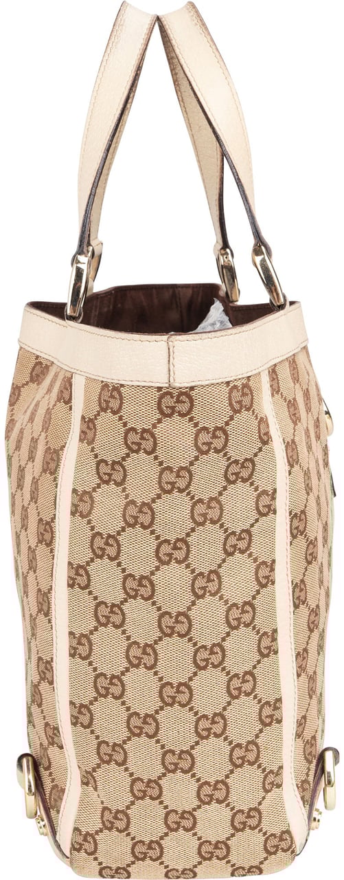 Gucci Gucci GG Monogram Abbey Handbag Bruin