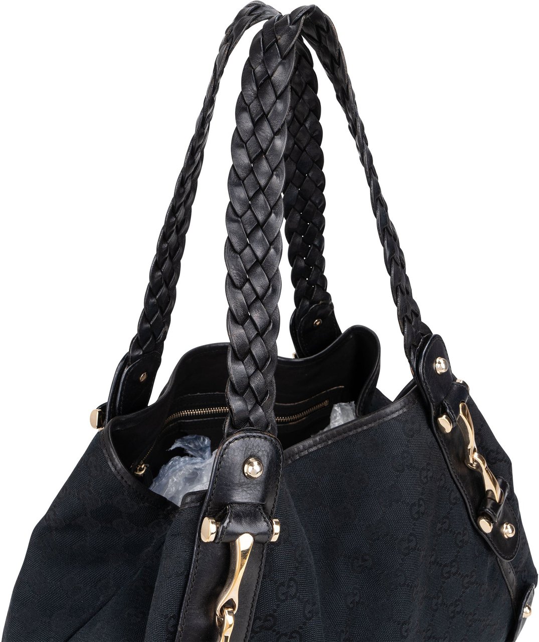 Gucci Gucci GG Monogram Pelham Handbag Zwart