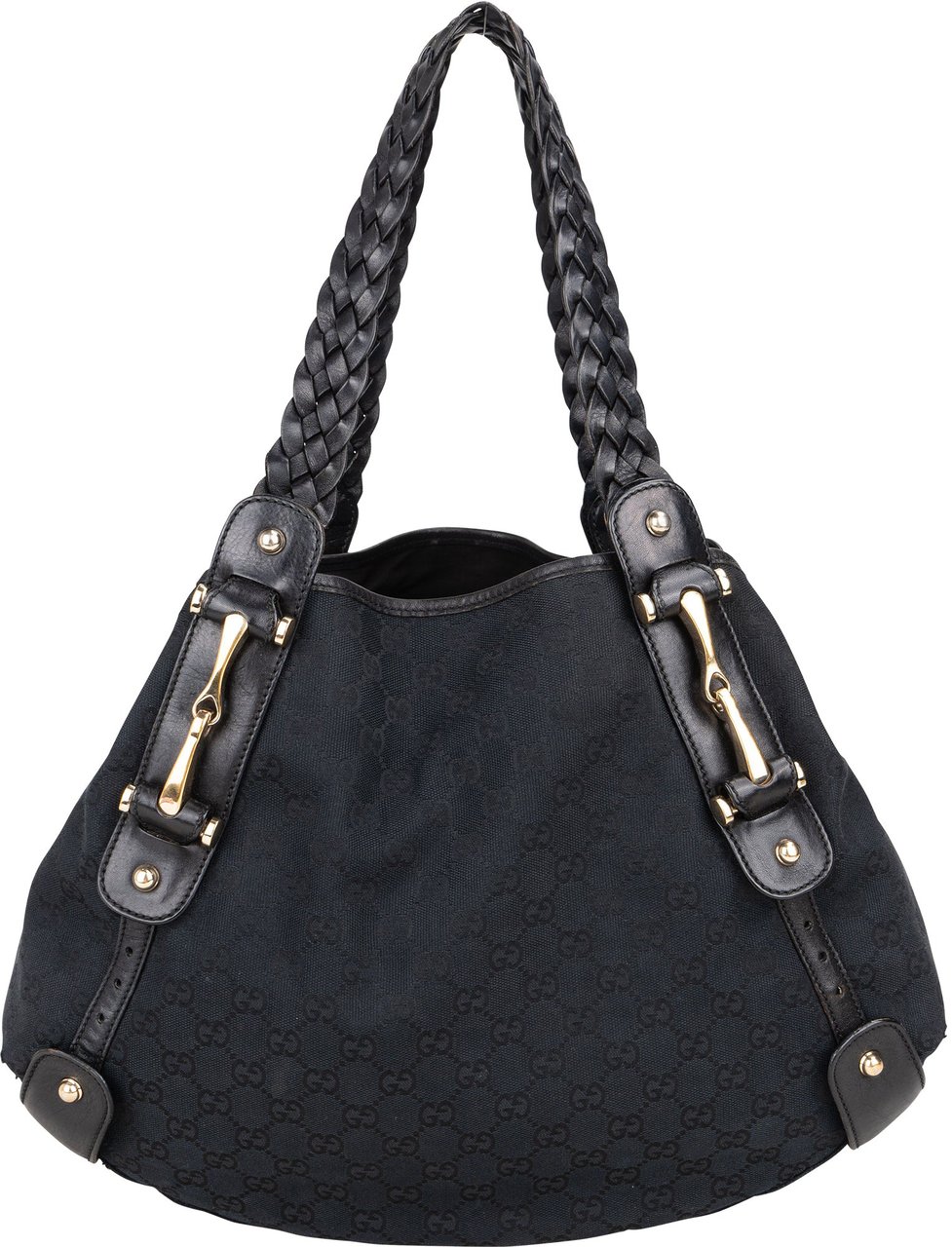 Gucci Gucci GG Monogram Pelham Handbag Zwart