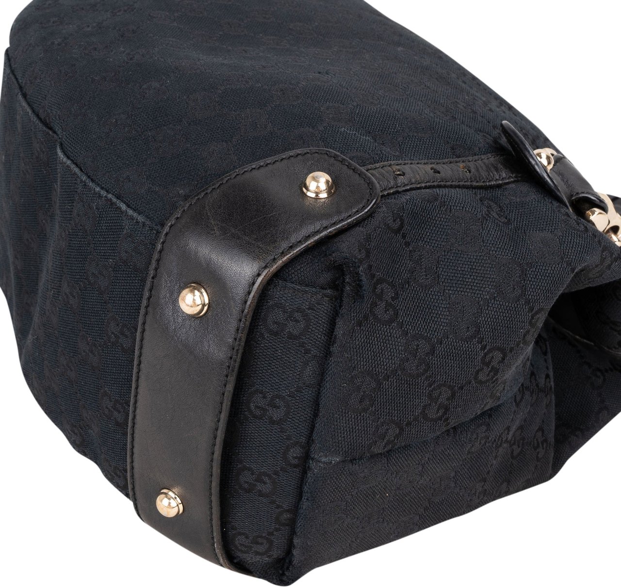 Gucci Gucci GG Monogram Pelham Handbag Zwart