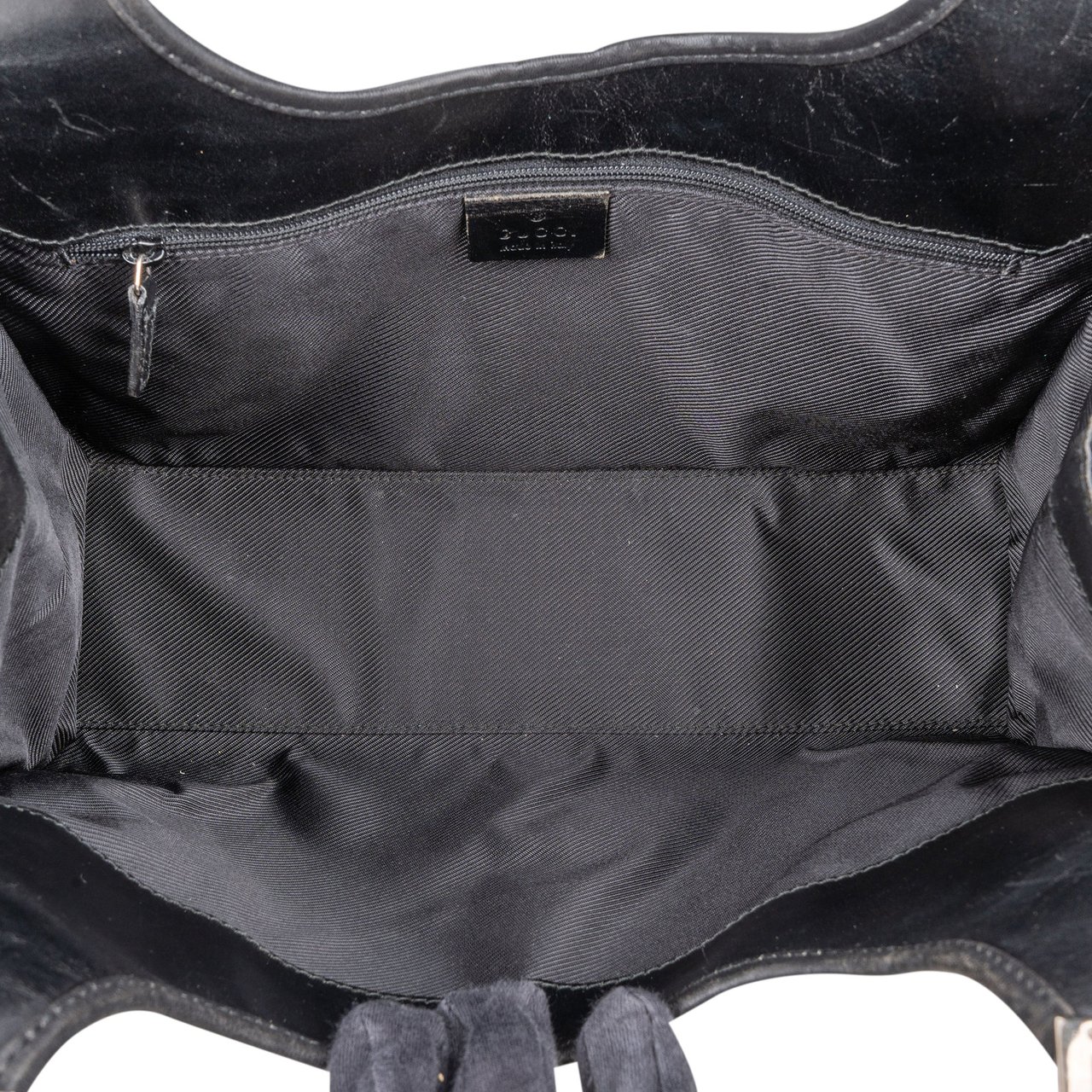 Gucci Gucci GG Monogram Jackie Handbag Zwart