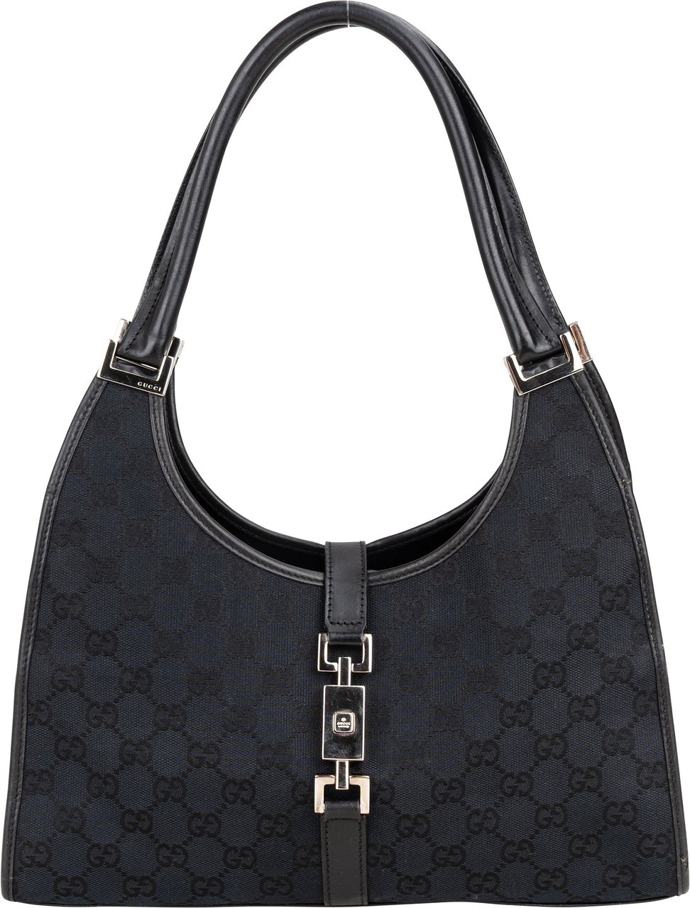Gucci Gucci GG Monogram Jackie Handbag Zwart