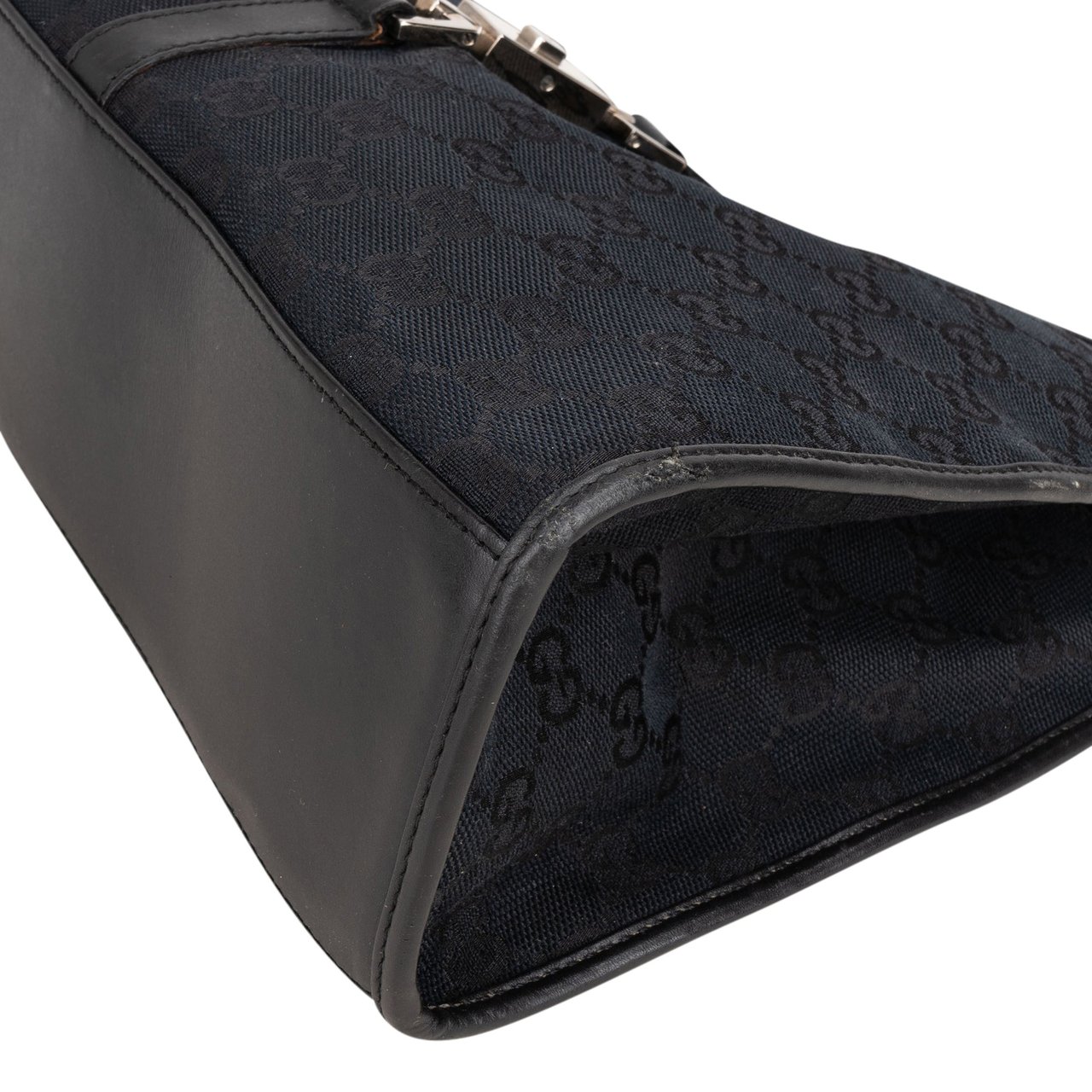 Gucci Gucci GG Monogram Jackie Handbag Zwart