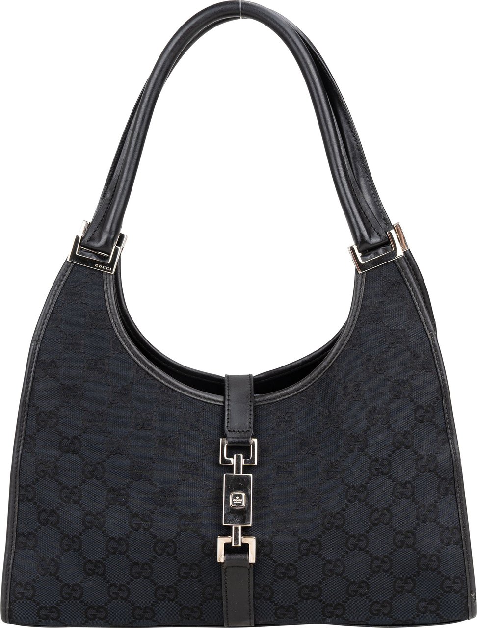 Gucci Gucci GG Monogram Jackie Handbag Zwart