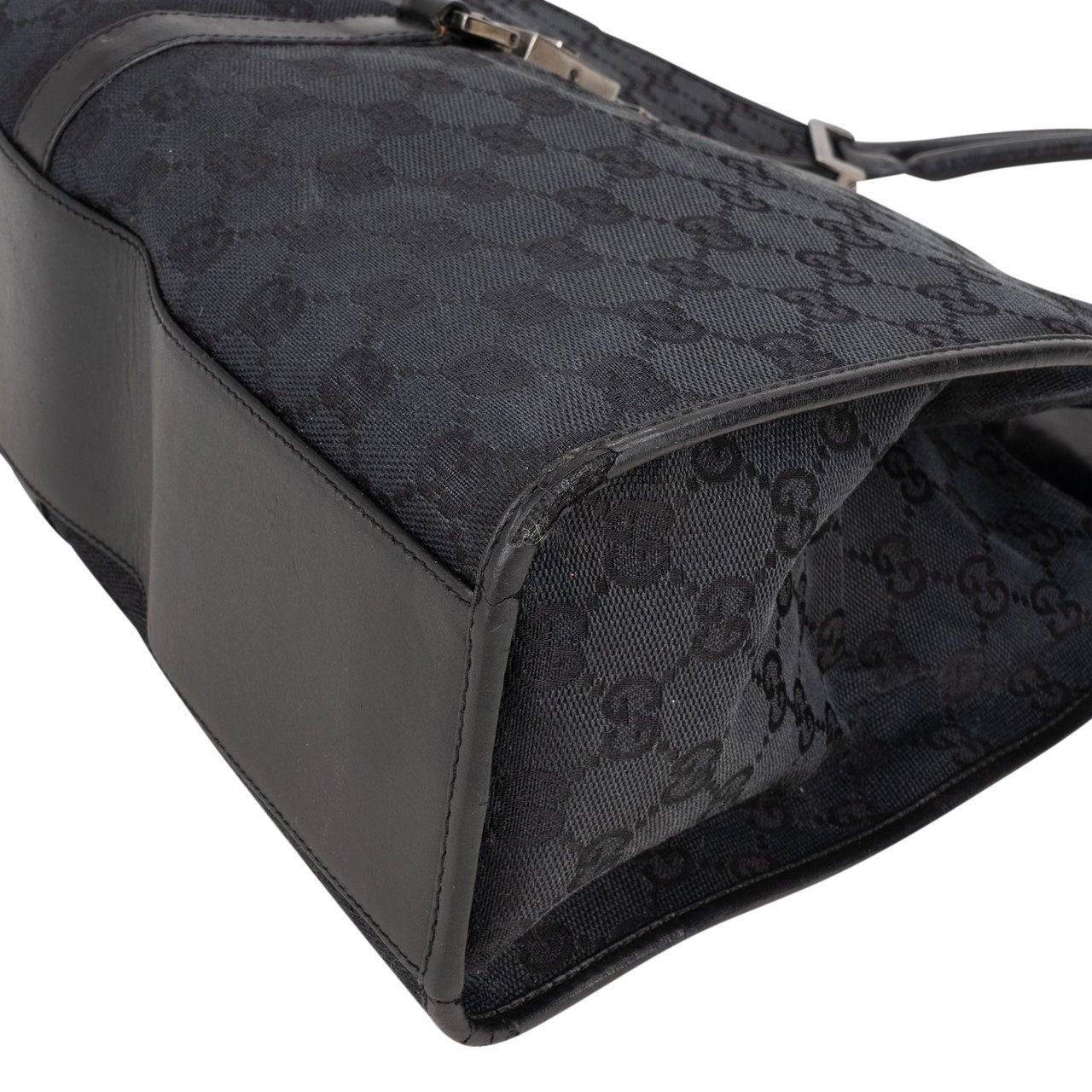 Gucci Gucci GG Monogram Jackie Handbag Zwart