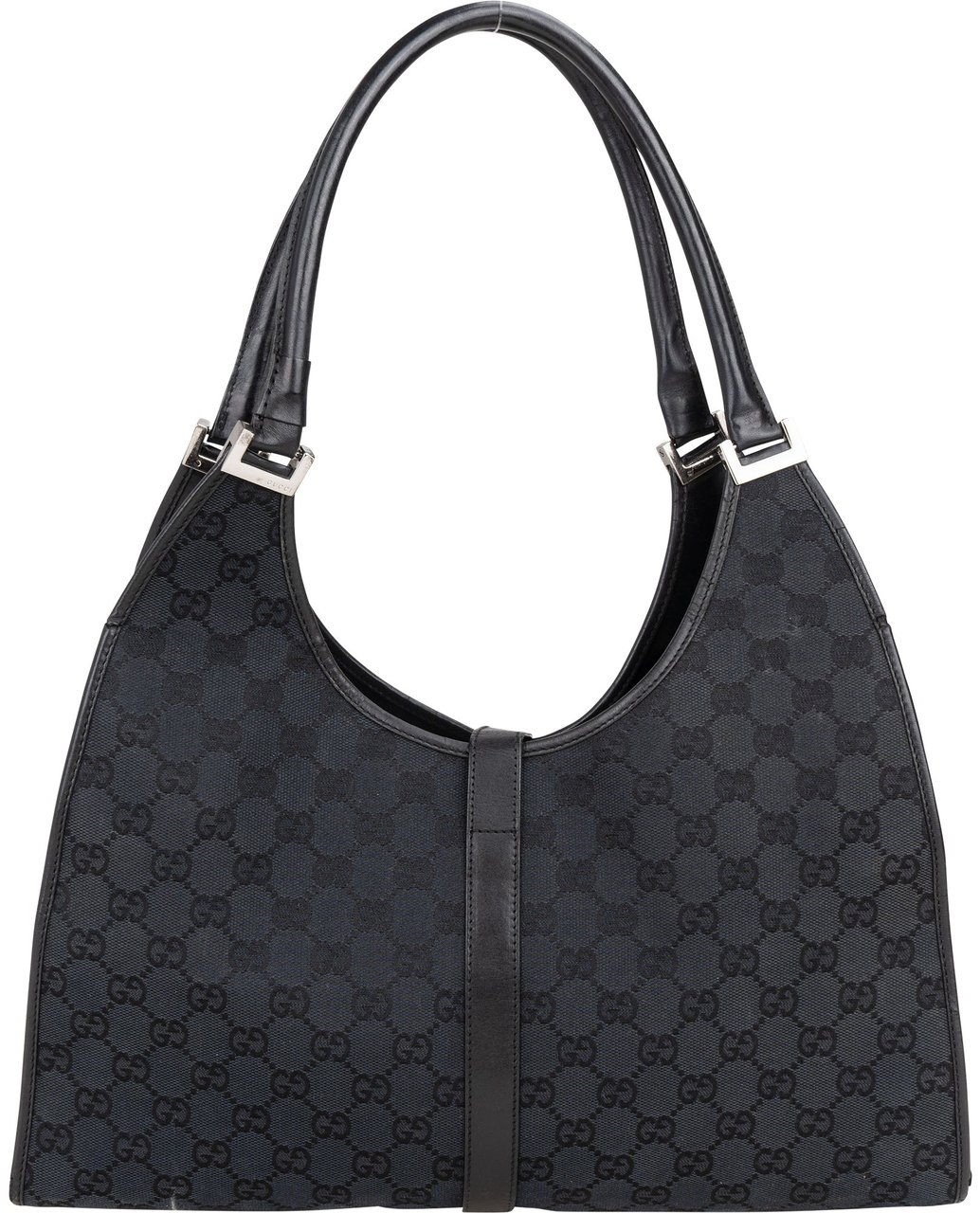 Gucci Gucci GG Monogram Jackie Handbag Zwart