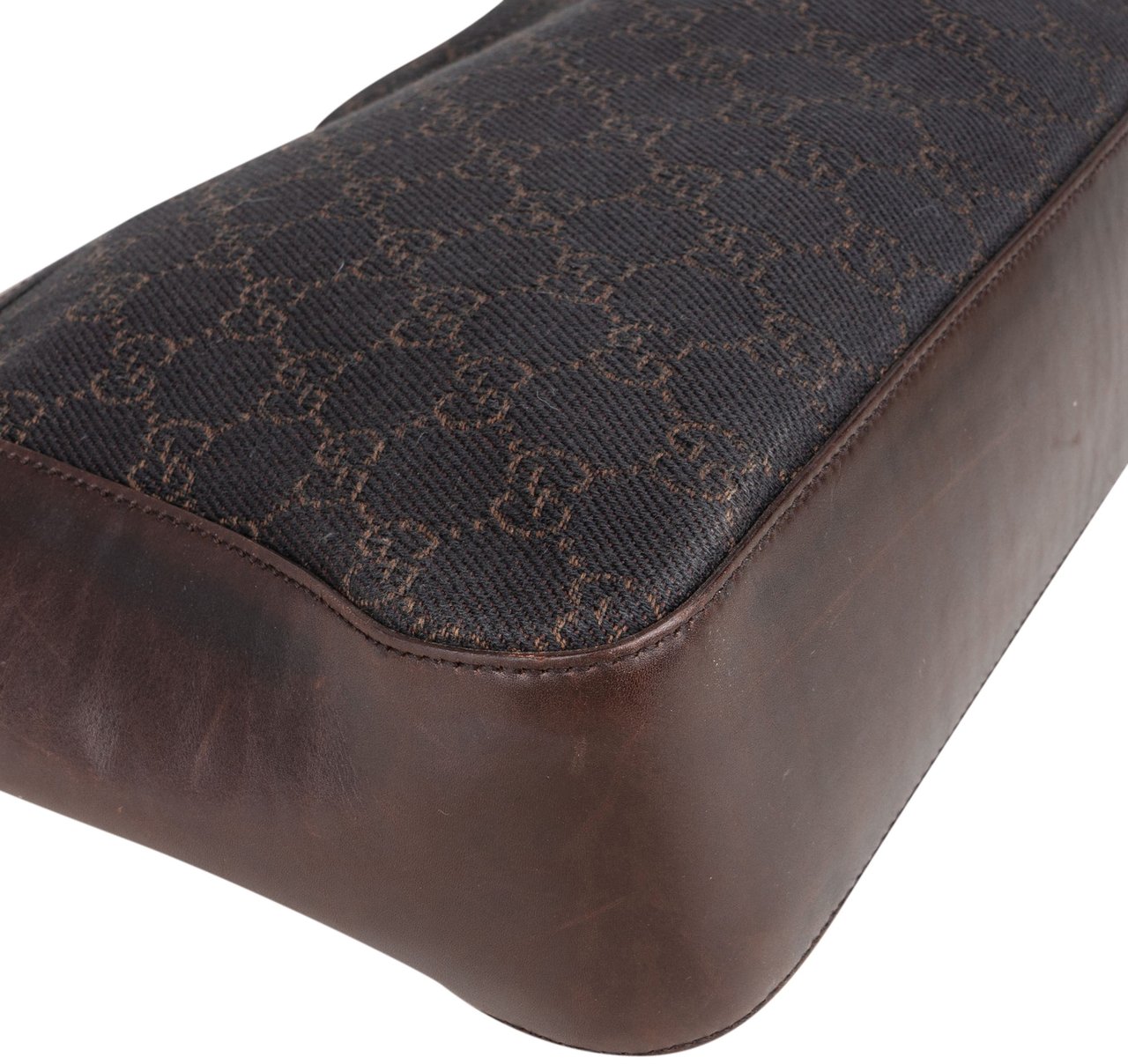 Gucci Gucci GG Monogram Handbag Bruin