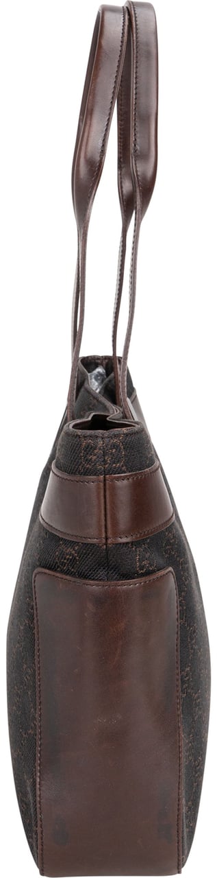 Gucci Gucci GG Monogram Handbag Bruin