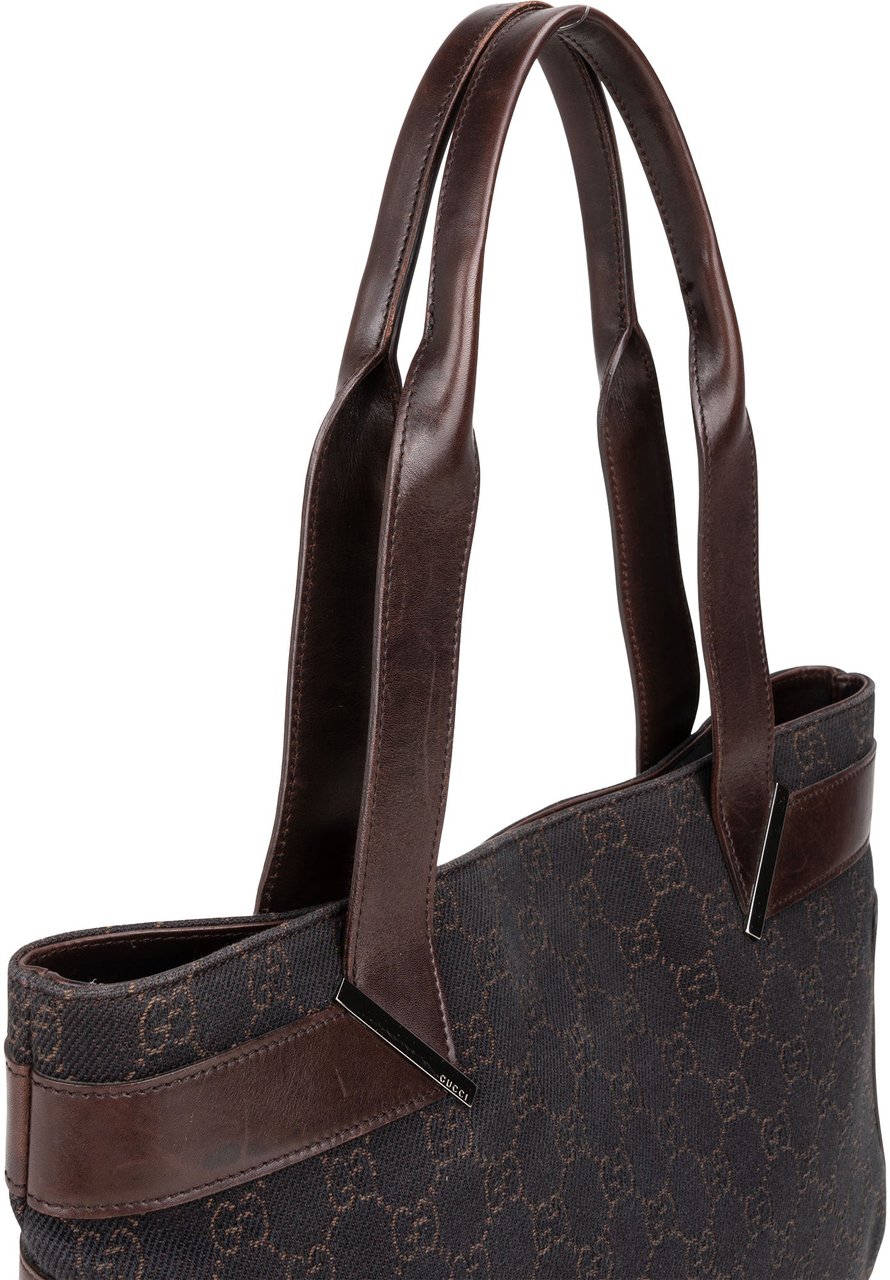 Gucci Gucci GG Monogram Handbag Bruin