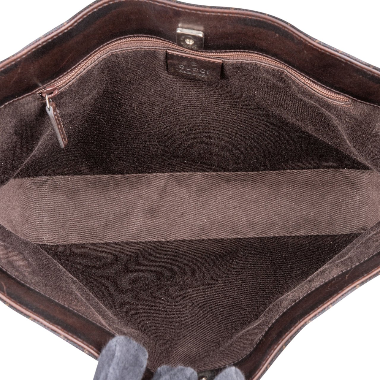 Gucci Gucci GG Monogram Handbag Bruin