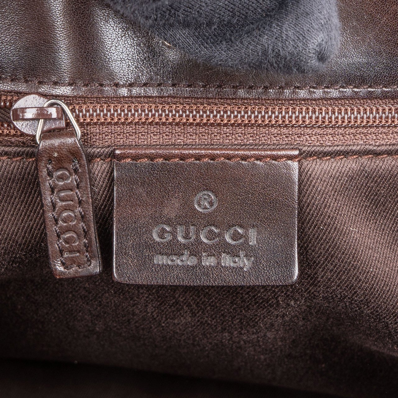 Gucci Gucci GG Monogram Handbag Bruin