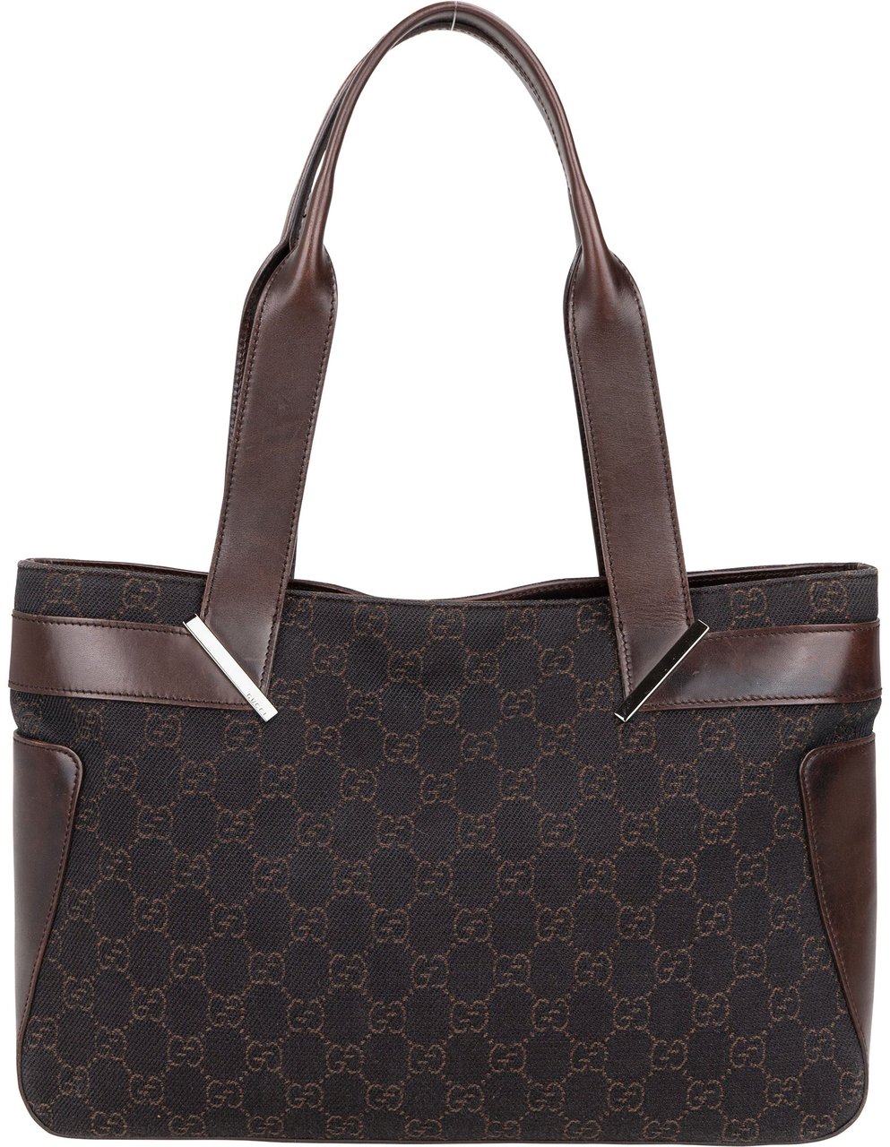 Gucci Gucci GG Monogram Handbag Bruin