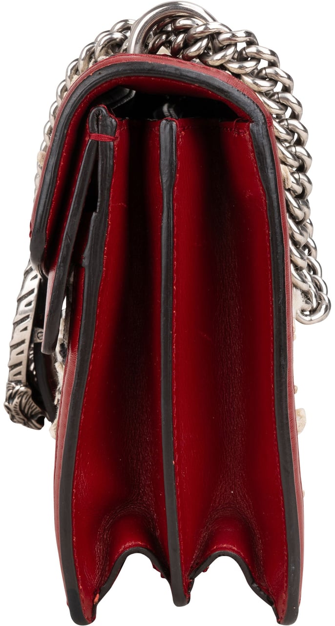 Gucci Gucci GG Tweed Monogram Dionysus Shoulder Bag Wit