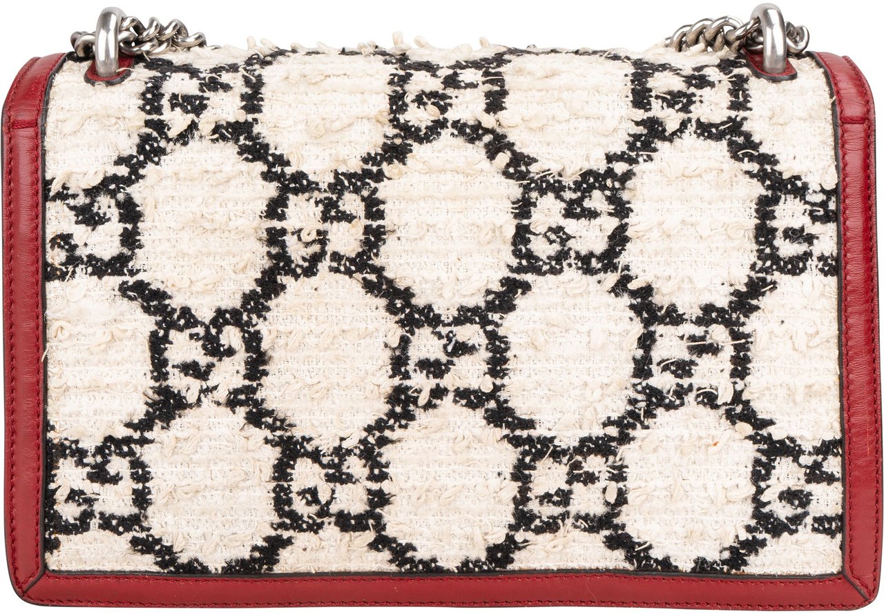 Gucci Gucci GG Tweed Monogram Dionysus Shoulder Bag Wit