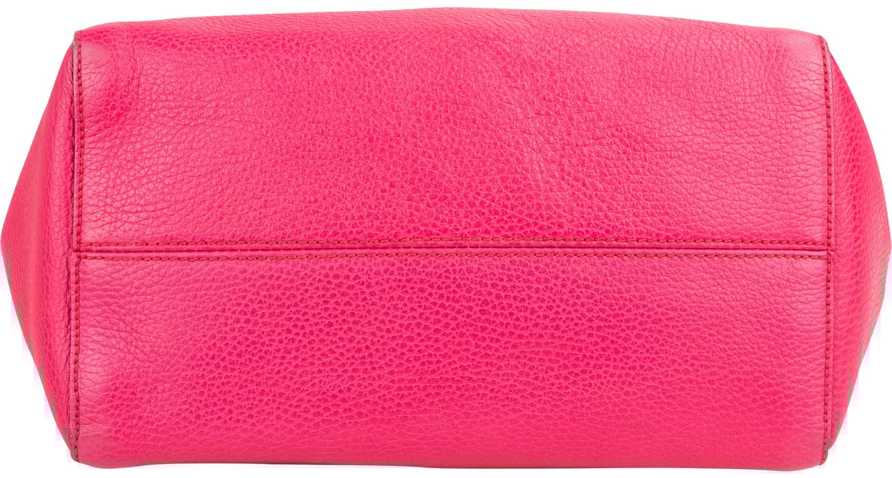 Gucci Gucci Pink Leather Swing Handbag Rood