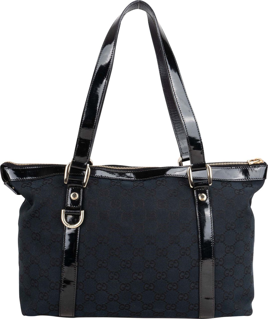 Gucci GG Monogram Abbey Handbag Zwart