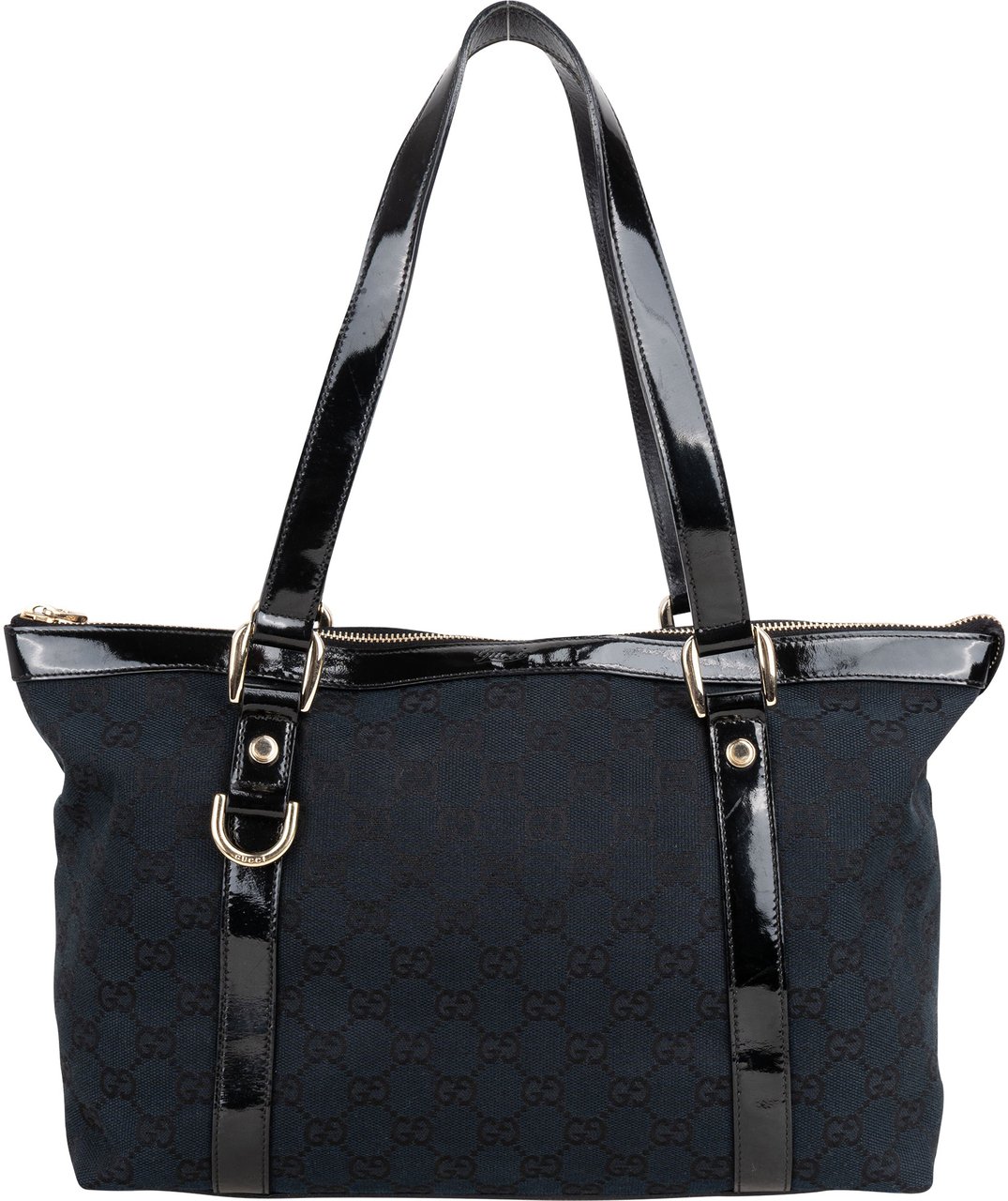 Gucci Gucci GG Monogram Abbey Handbag Zwart