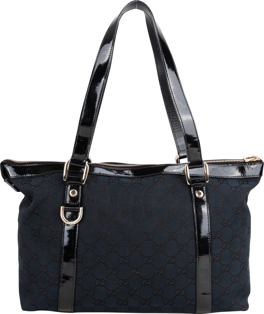 Gucci Gucci GG Monogram Abbey Handbag Zwart