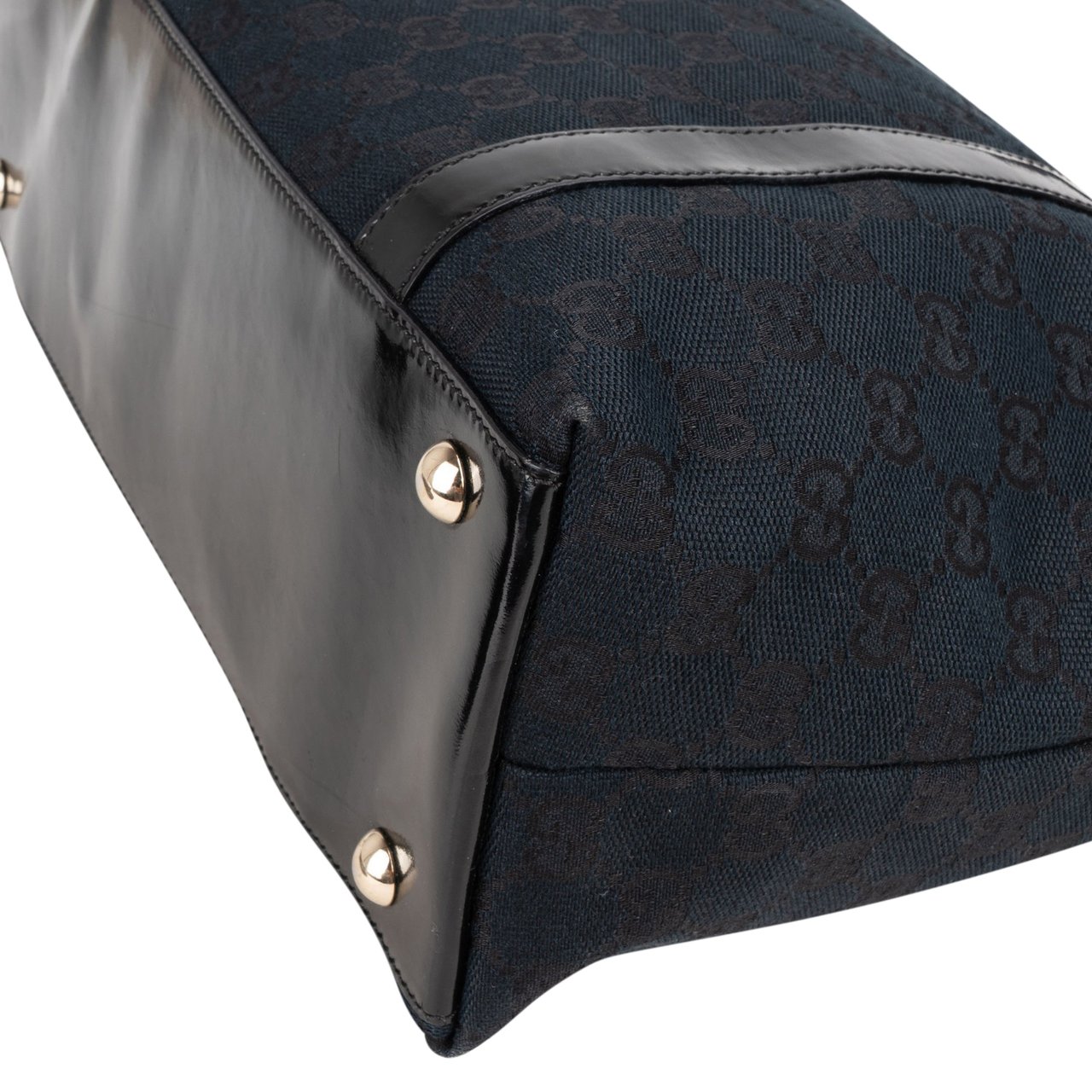 Gucci Gucci GG Monogram Abbey Handbag Zwart