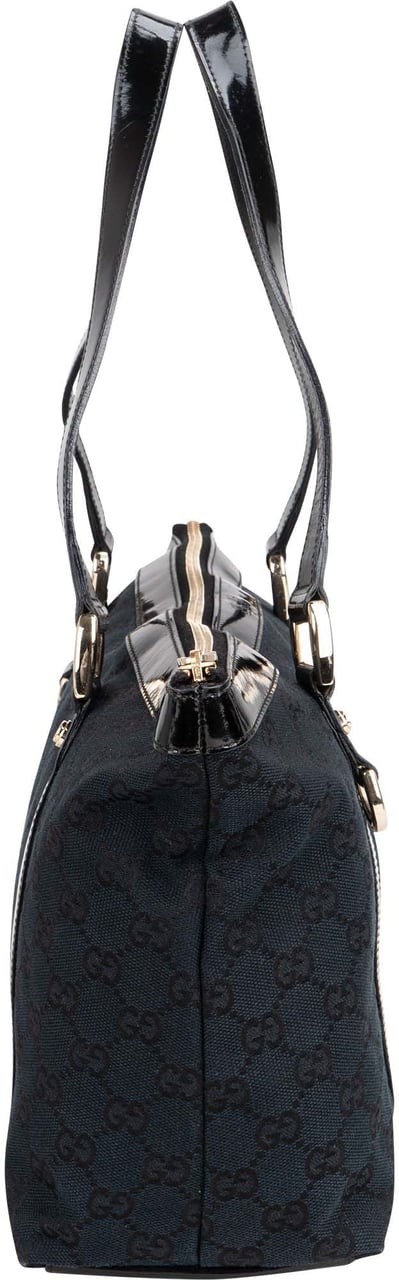 Gucci GG Monogram Abbey Handbag Zwart