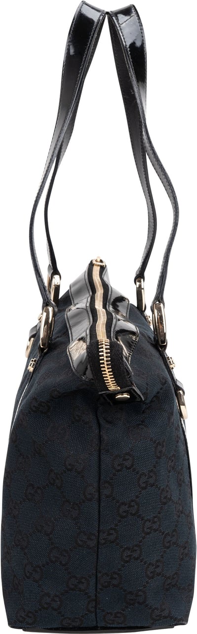 Gucci Gucci GG Monogram Abbey Handbag Zwart