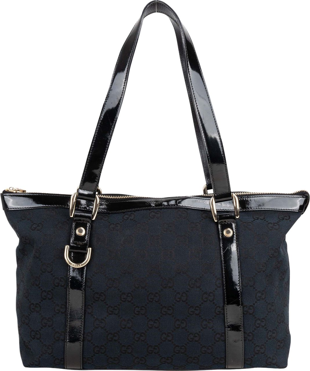 Gucci GG Monogram Abbey Handbag Zwart