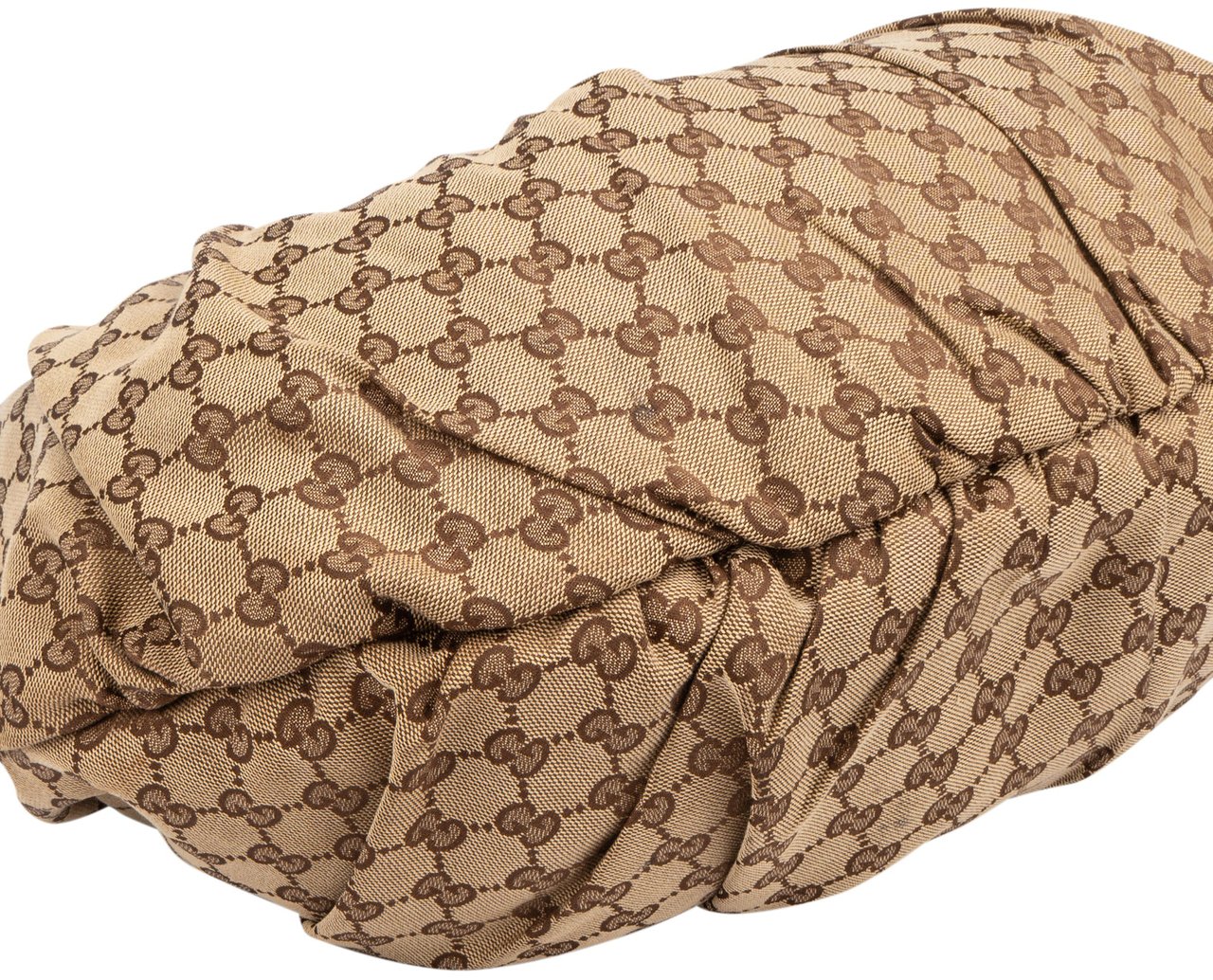 Gucci Gucci GG Monogram Pelham Handbag Bruin