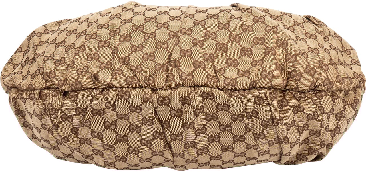 Gucci Gucci GG Monogram Pelham Handbag Bruin