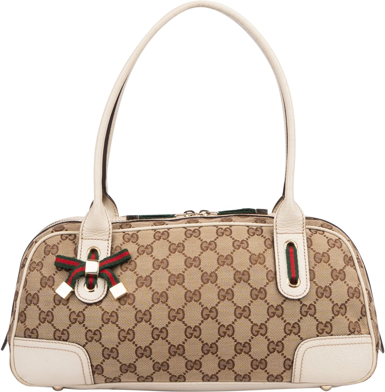 Gucci Gucci GG Monogram Princy Handbag Bruin