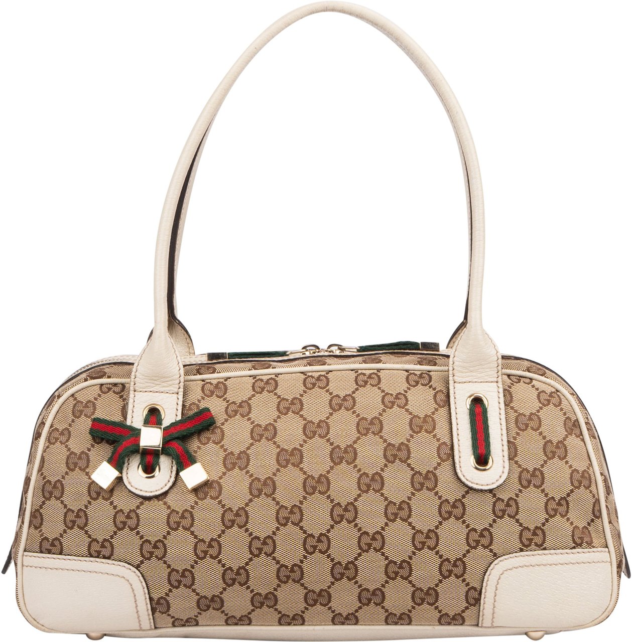 Gucci Gucci GG Monogram Princy Handbag Bruin