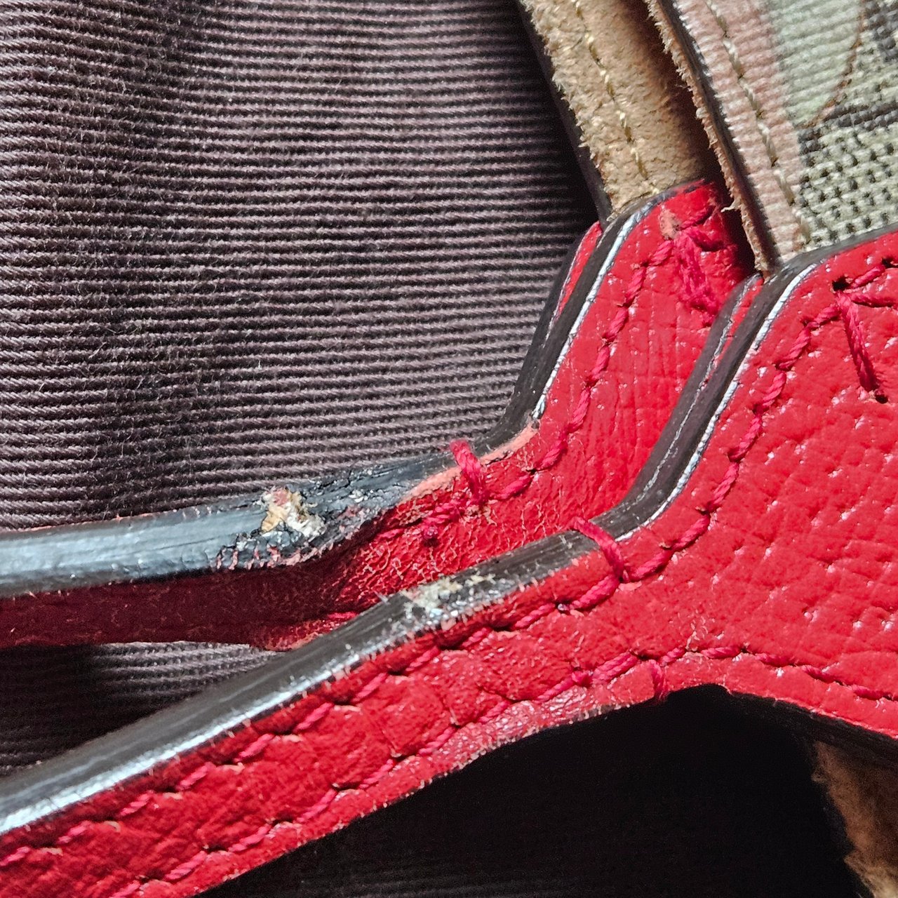 Gucci Gucci Limited Tian GG Monogram Handbag Bruin