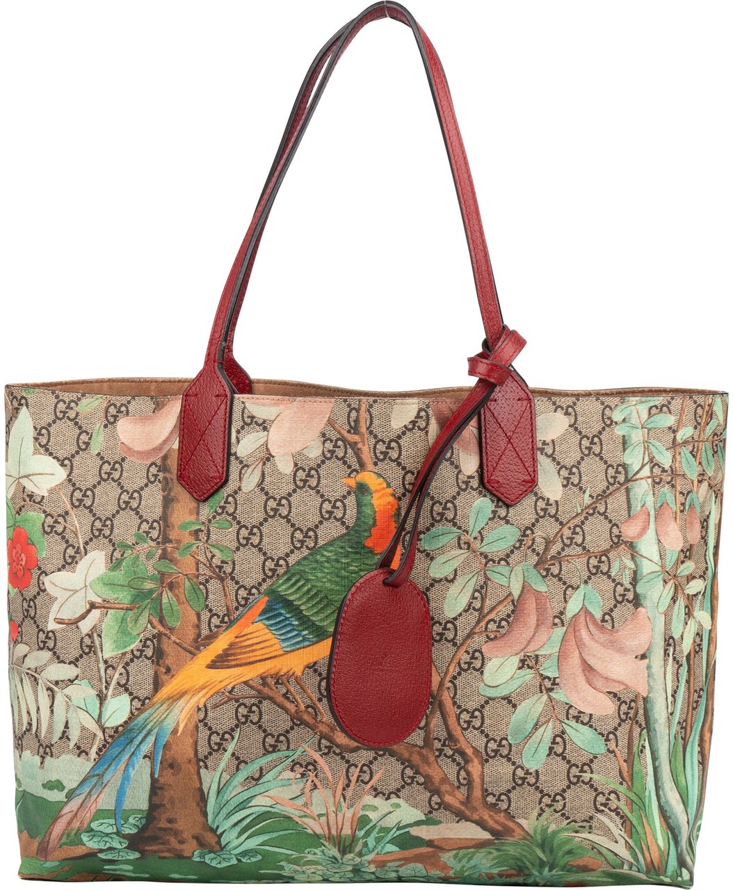 Gucci Gucci Limited Tian GG Monogram Handbag Bruin