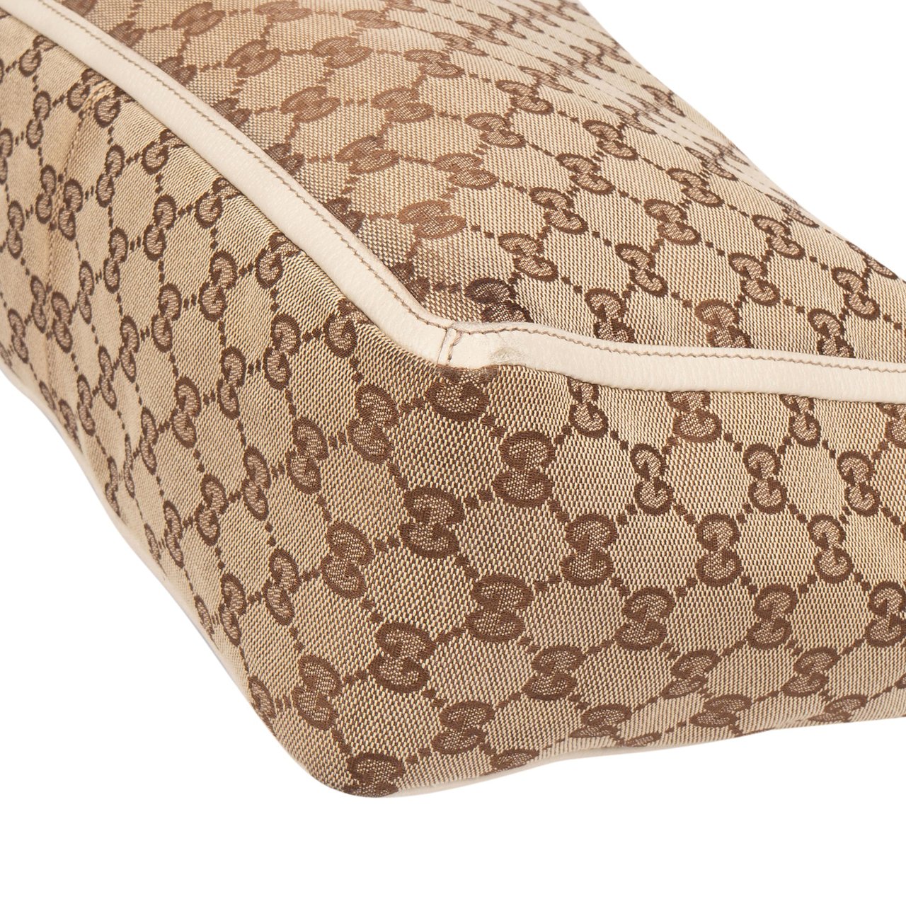 Gucci Gucci GG Monogram Abbey Handbag Bruin