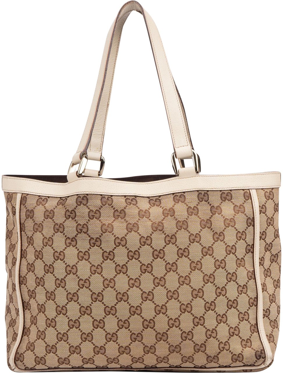 Gucci Gucci GG Monogram Abbey Handbag Bruin