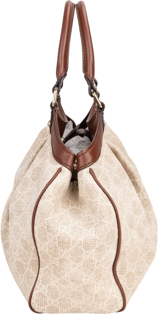 Gucci Gucci GG Monogram Sukey Handbag Bruin