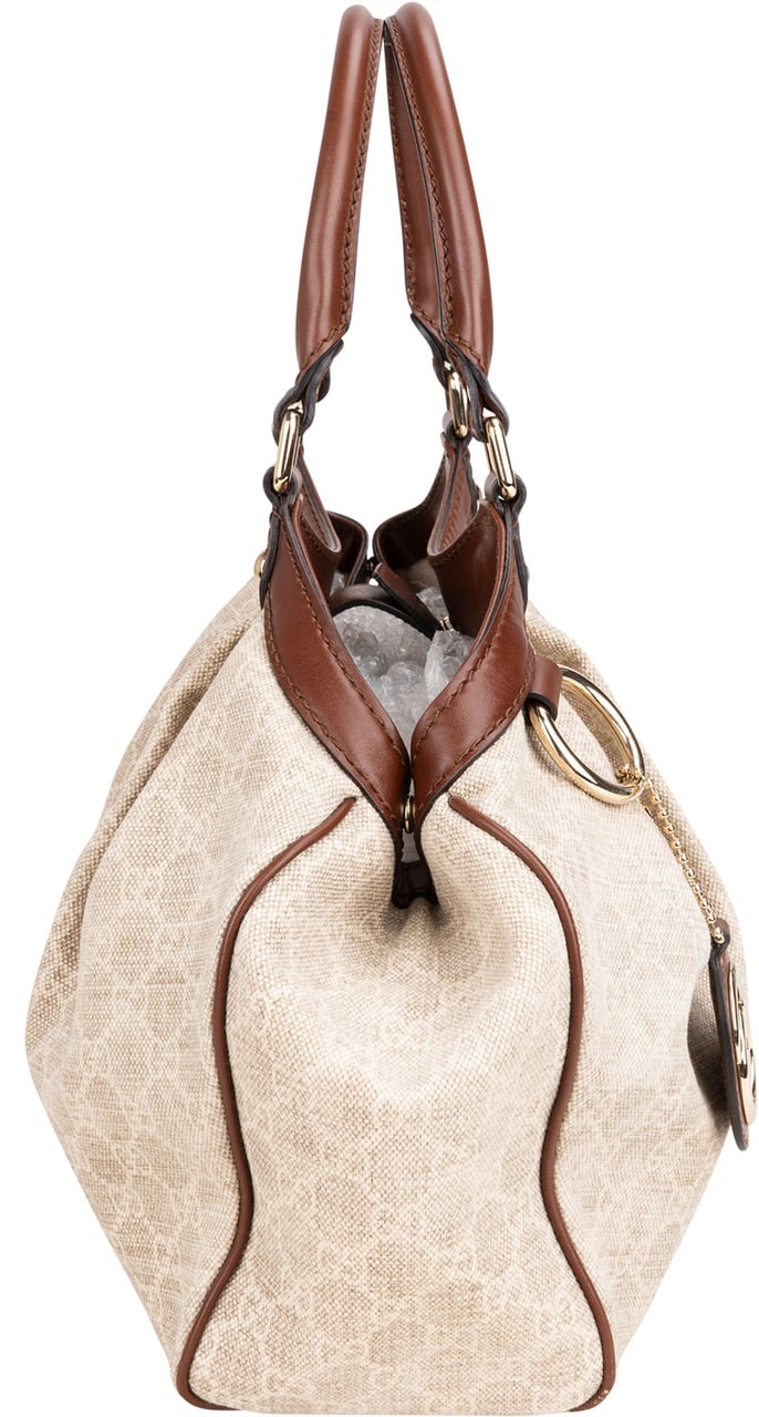 Gucci Gucci GG Monogram Sukey Handbag Bruin