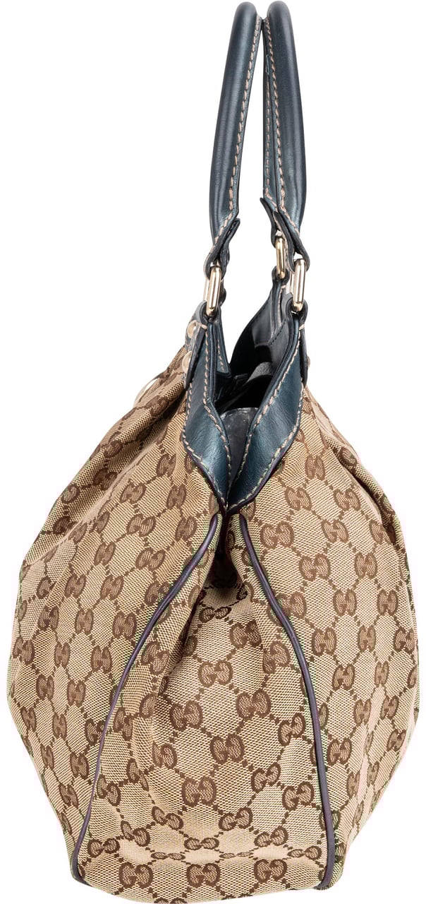 Gucci Gucci GG Monogram Sukey Handbag Bruin