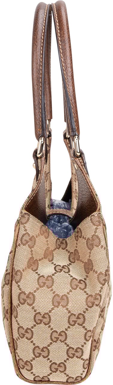 Gucci Gucci GG Monogram Jackie Handbag Bruin