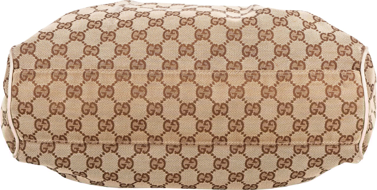 Gucci Gucci GG Monogram Sukey Handbag Bruin
