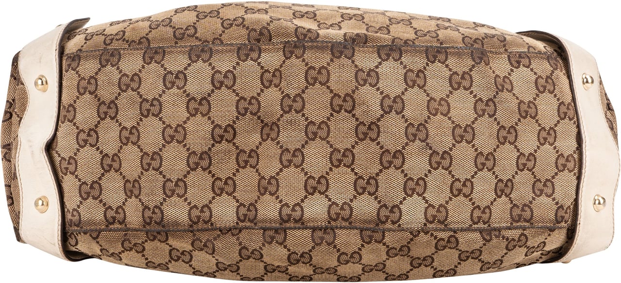 Gucci Gucci GG Monogram Pelham Handbag Bruin