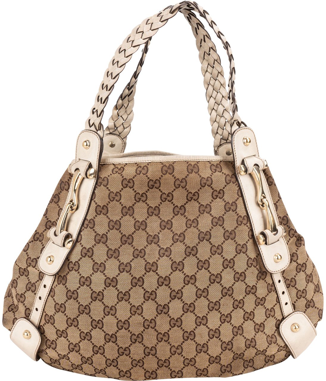 Gucci Gucci GG Monogram Pelham Handbag Bruin
