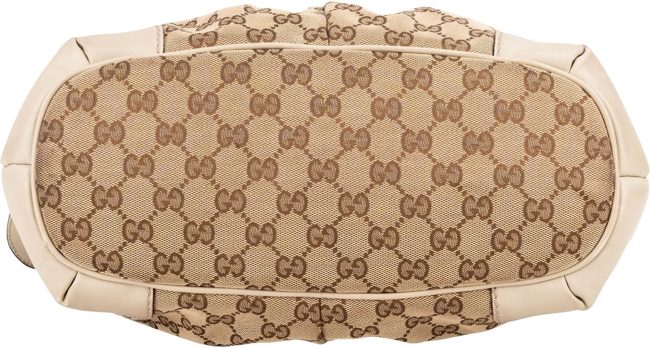 Gucci Gucci GG Monogram Sukey Handbag Bruin