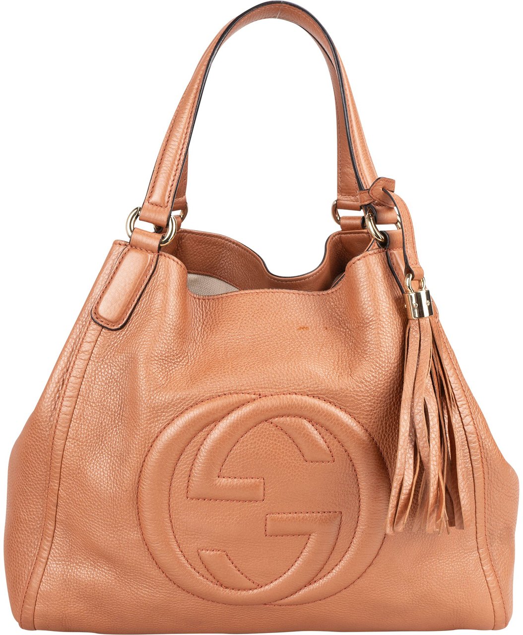 Gucci Gucci Leather GG Soho Handbag Divers