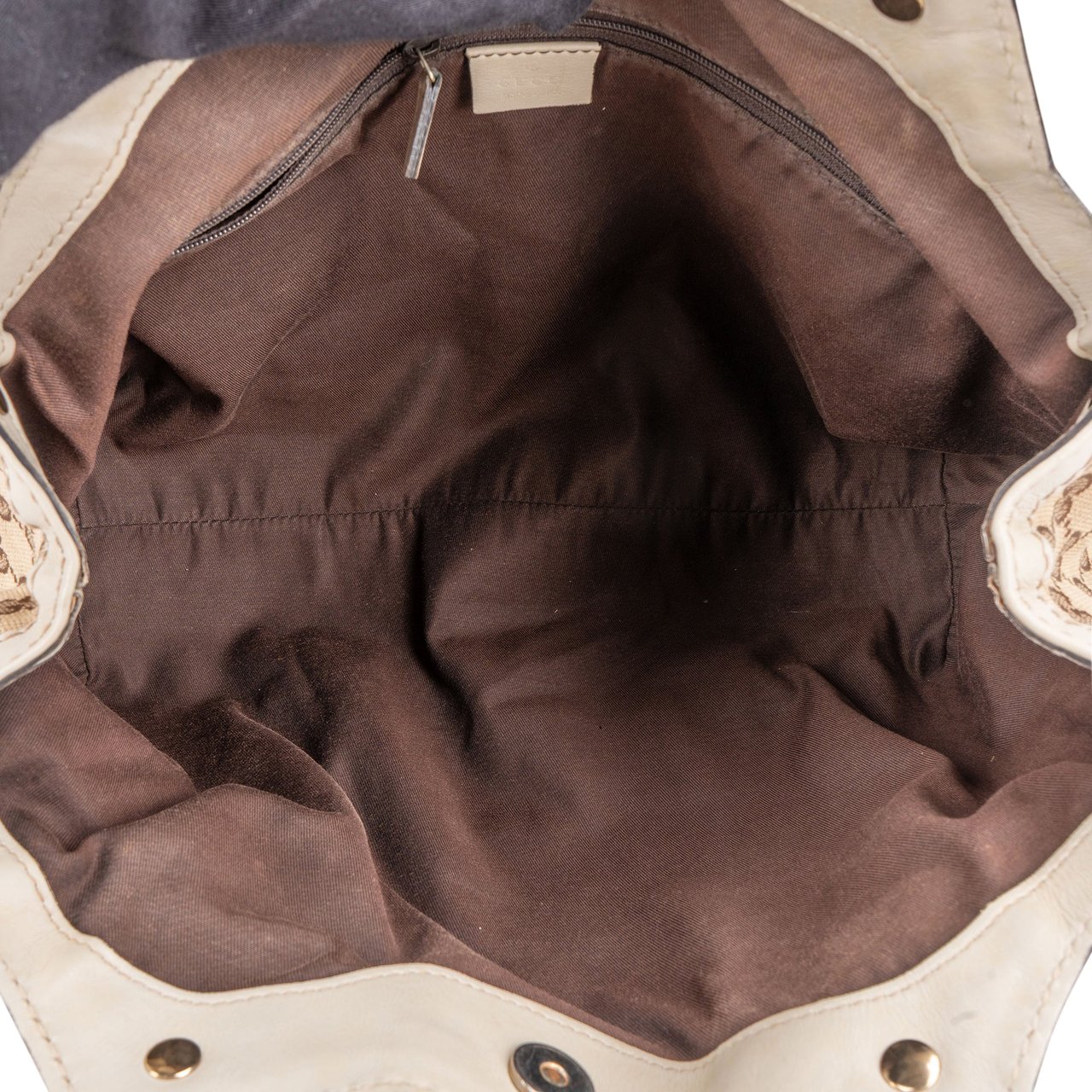 Gucci Gucci GG Monogram Sukey Handbag Bruin