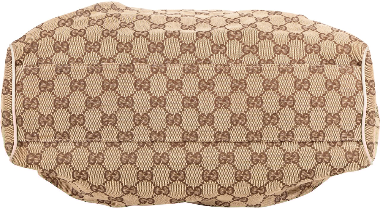 Gucci Gucci GG Monogram Sukey Handbag Bruin