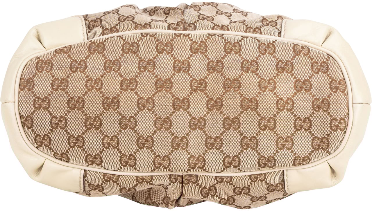 Gucci GuccI GG Monogram Sukey Handbag Bruin