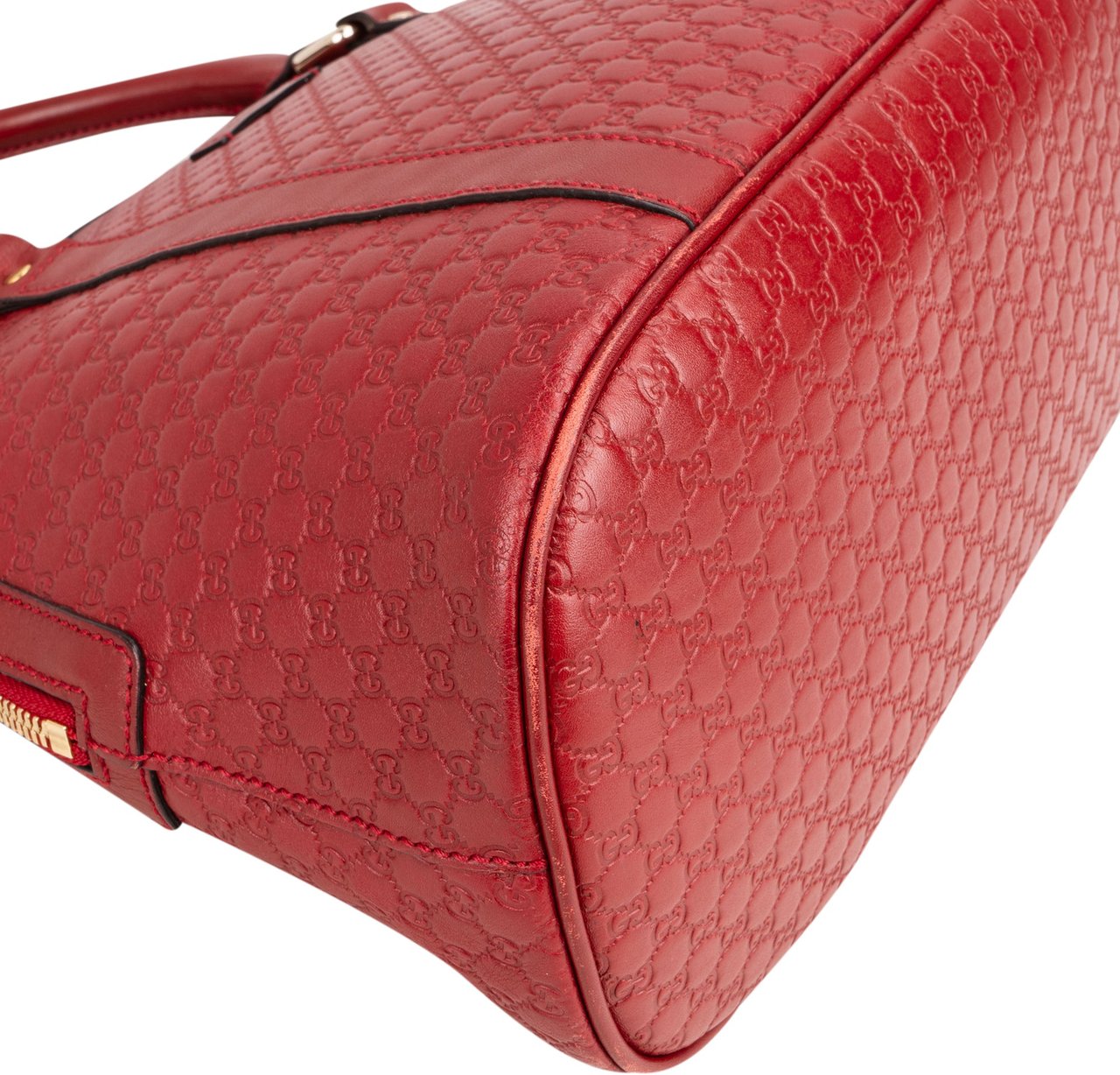 Gucci Gucci Guccissima Monogram Leather Handbag Rood