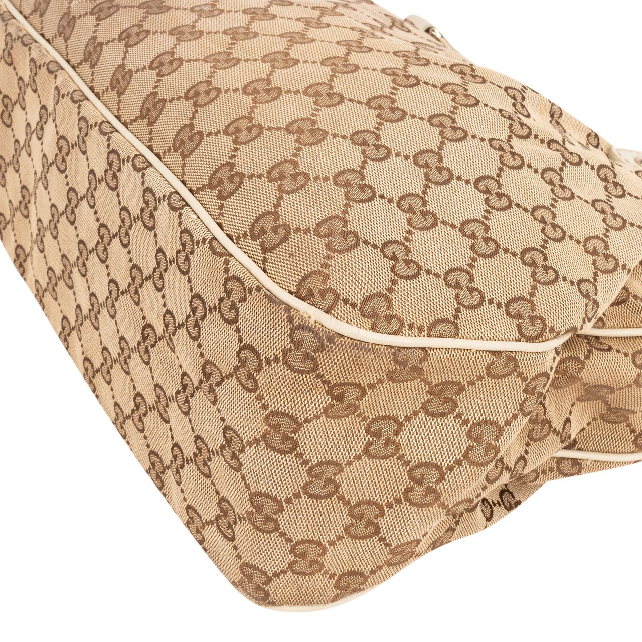 Gucci Gucci GG Monogram Sukey Handbag Bruin