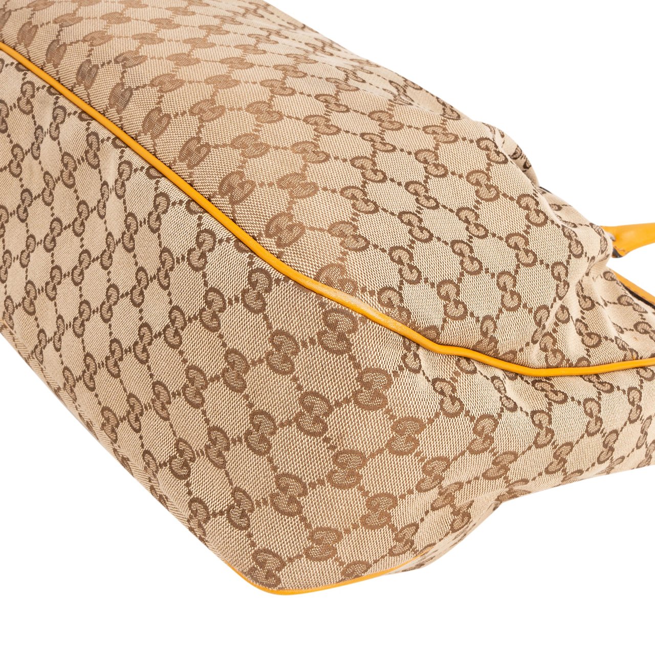 Gucci Gucci GG Monogram Sukey Handbag Bruin