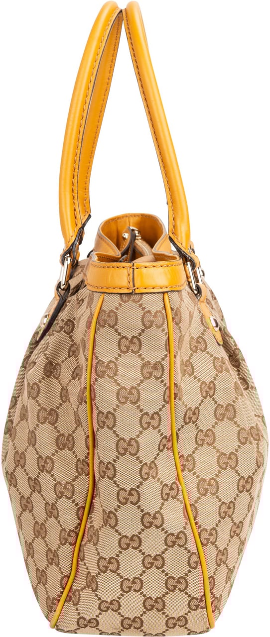 Gucci Gucci GG Monogram Sukey Handbag Bruin